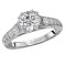 Vintage Semi-Mount Diamond Ring