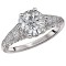 Vintage Semi-Mount Diamond Ring