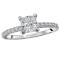 Classic Semi-Mount Diamond Ring