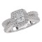 Split Shank Semi-Mount Diamond Ring