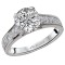 Classic Semi-Mount Diamond Ring