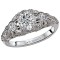 Vintage Semi-Mount Diamond Ring