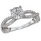 Split Shank Semi-Mount Diamond Ring