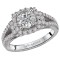 Split Shank Semi-Mount Diamond Ring