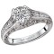 Classic Semi-Mount Diamond Ring