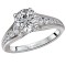 Classic Semi-Mount Diamond Ring
