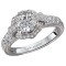 Vintage Semi-Mount Diamond Ring