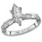 Classic Semi-Mount Diamond Ring