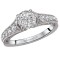 Classic Semi-Mount Diamond Ring