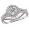 Split Shank Semi-Mount Diamond Ring