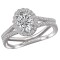 Split Shank Semi-Mount Diamond Ring
