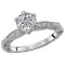 Classic Semi-Mount Diamond Ring