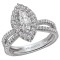 Split Shank Diamond Ring