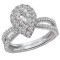 Split Shank Semi-Mount Diamond Ring