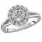 Split Shank Semi-Mount Diamond Ring