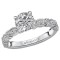 Infinity Semi-Mount Diamond Ring