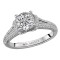 Classic Semi Mount Diamond Ring