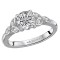 Classic Semi-Mount Diamond Ring