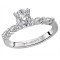 Classic Semi-Mount Diamond Ring