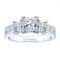 Rm500-14k White Gold Engagement Ring From Nostalgic Collection
