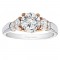 Round Cut Center Diamond Classic Engagement Ring
