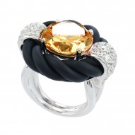 Cornice Champagne Ring