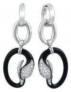 Mamba Black Earrings