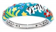 Angelfish Teal Bangle