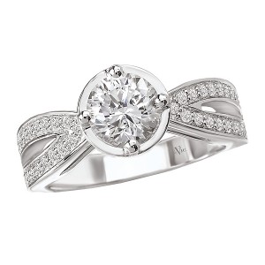 Split Shank Semi-Mount Ring