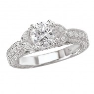 Classic Semi-Mount Diamond Ring