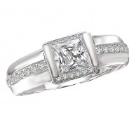 Classic Semi-Mount Diamond Ring
