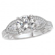 Classic Semi-Mount Diamond Ring