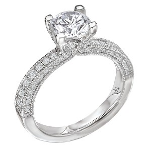 Classic Semi-Mount Diamond Ring
