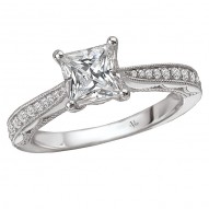 Classic Semi-Mount Diamond Ring