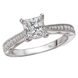 Classic Semi-Mount Diamond Ring