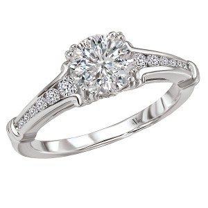 Classic Semi-Mount Diamond Ring