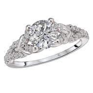 Classic Semi-Mount Diamond Ring