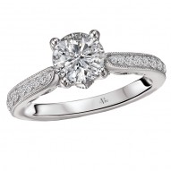 Classic Semi-Mount Diamond Ring