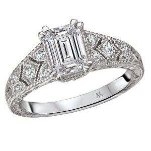 Vintage Semi-Mount Diamond Ring