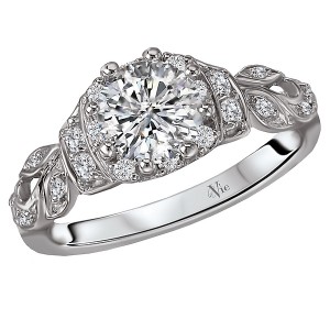 Vintage Semi-Mount Diamond Ring
