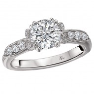 Classic Semi-Mount Diamond Ring