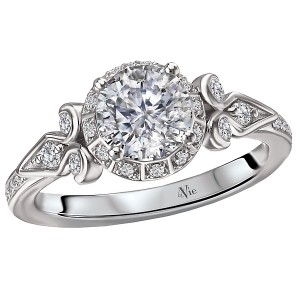 Vintage Semi-Mount Diamond Ring