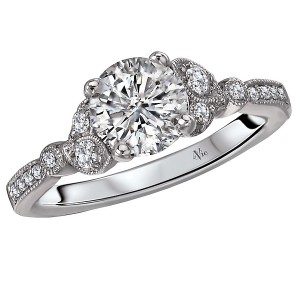 Classic Semi-Mount Diamond Ring