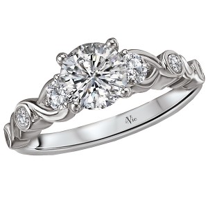 Classic Semi-Mount Diamond Ring