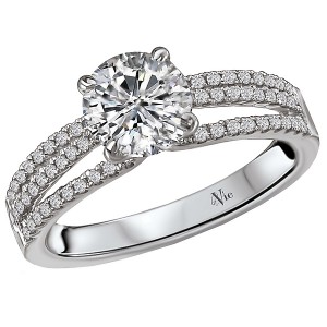 Classic Semi-Mount Diamond Ring