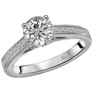 Classic Semi-Mount Diamond Ring