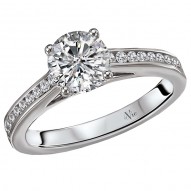 Classic Semi-Mount Diamond Ring