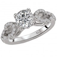 Split Shank Diamond Ring