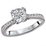 Classic Semi-Mount Diamond Ring