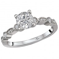 Classic Semi-Mount Diamond Ring